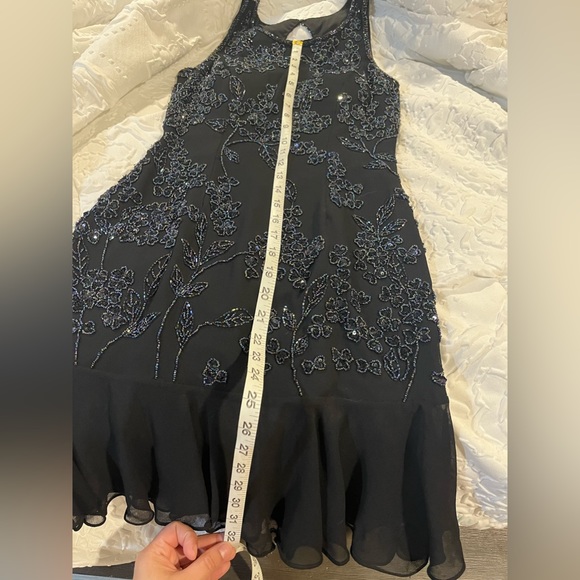 Je Matadi by Sean Mehta beaded sequin vintage dress XS - Picture 4 of 16